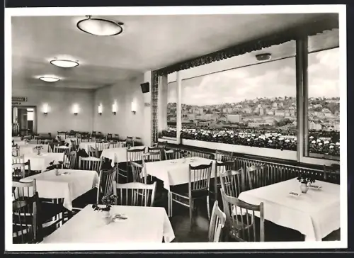 AK Stuttgart, Kaufhaus Union, Terrassen-Kaffee