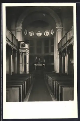 AK Berlin-Wannsee, Nikolskoe, Havel-Wochenendkirche Peter und Paul