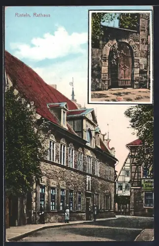 AK Rinteln, Blick auf das Rathaus