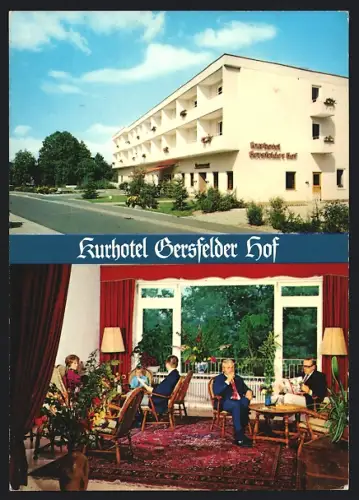 AK Gersfeld /Rhön, Kurhotel Gersfelder Hof