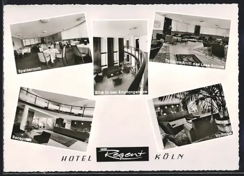 AK Köln-Ehrenfeld, Hotel Regent, Melatengürtel 15