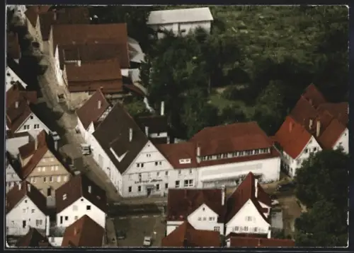 AK Dettingen /Erms, Gasthof Löwen mit eigener Schlachtung, Inh. Erwin Schneider