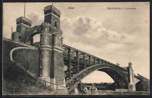 AK Kiel, Hochbrücke bei Levensau