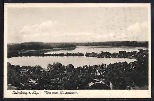 AK Ratzeburg i. Lbg., Blick vom Wasserturm