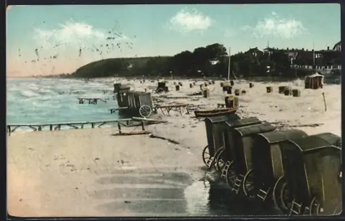 AK Scharbeutz, Partie am Badestrand