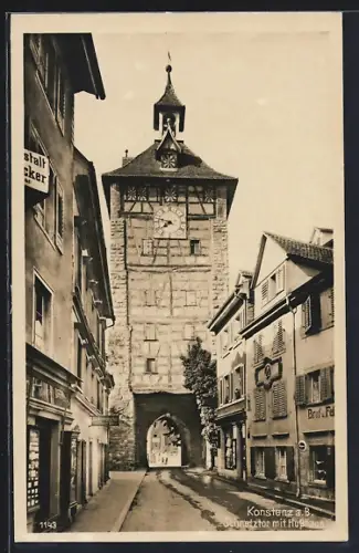 AK Konstanz, Schnetztor mit Husshaus