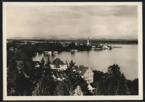 AK Friedrichshafen, Ortsansicht vom Turm der Schlosskirche