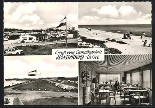 AK Hasselberg /Ostsee, Campingplatz mit Strand, Inh. S. Thomsen