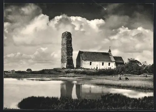 AK Pellworm, Alte Kirche am Wasser