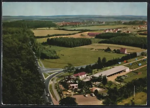 AK Ratekau, Cafe-Restaurant Waldklause, Fliegeraufnahme