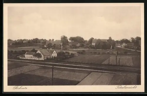 AK Bohmte, Ackerlandschaft am Ortsrand