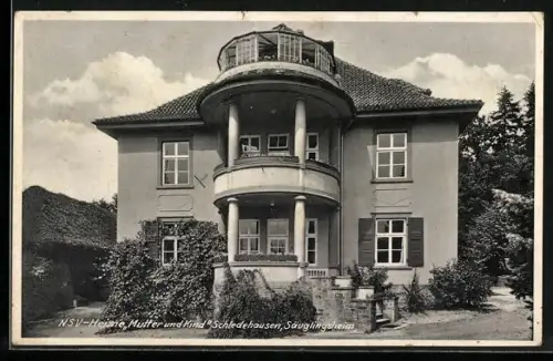 AK Schledehausen / Osnabrück, NSV-Heime Mutter und Kind, Säuglingsheim