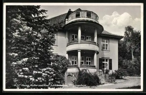 AK Schledehausen / Osnabrück, Säuglingsheim der N.S.V.-Heime Mutter und Kind