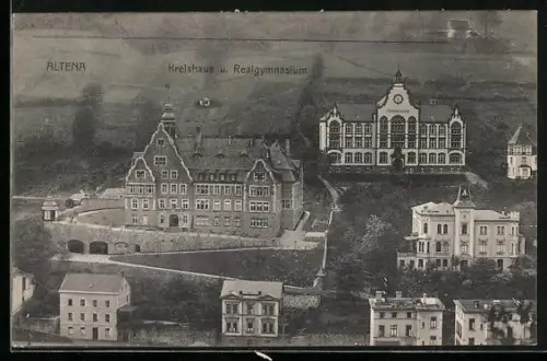 AK Altena, Kreishaus und Realgymnasium