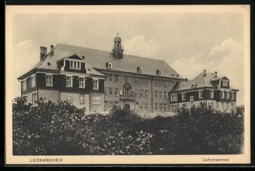 AK Lüdenscheid, Blick auf das Lehrerseminar