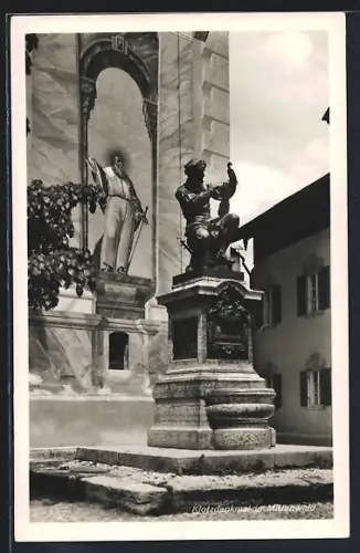 AK Mittenwald, Klotzdenkmal