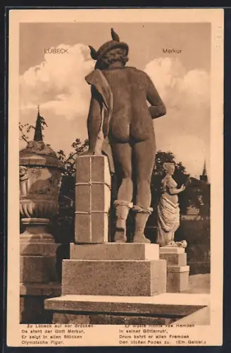 AK Lübeck, Merkur-Standbild