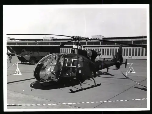 Fotografie Hubschrauber - Helikopter Aerospatiale SA341B Gazelle AH.1 in Berlin-Tempelhof