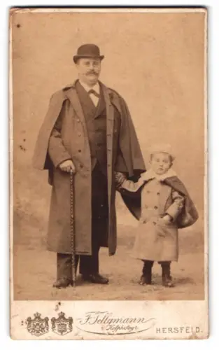 Fotografie F. Tellgmann, Hersfeld, Fritz Stuckhardt und Sofie Walter im Jahr 1896