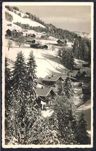 AK Gstaad, Teilansicht im Winter