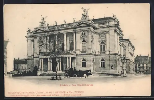 AK Zürich, das Stadttheater