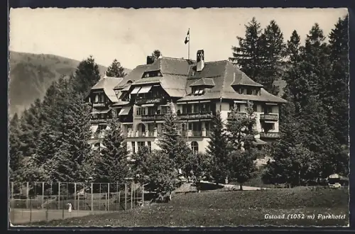 AK Gstaad, Parkhotel mit Tennisplatz