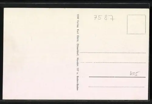 AK Greffern, Rheinbrücke, Am Rhein, Schule und Rathaus mit 