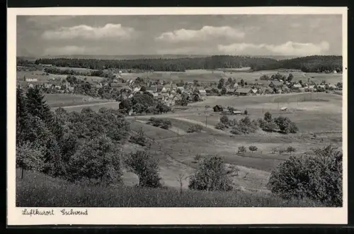 AK Gschwend / Gaildorf, Ortsansicht aus der Vogelschau