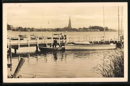AK Schleswig, Blick auf den Dom