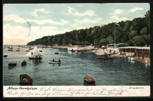 AK Hamburg-Altona, Strandpartie