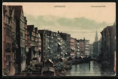 AK Alt-Hamburg, Deichstrassenfleet