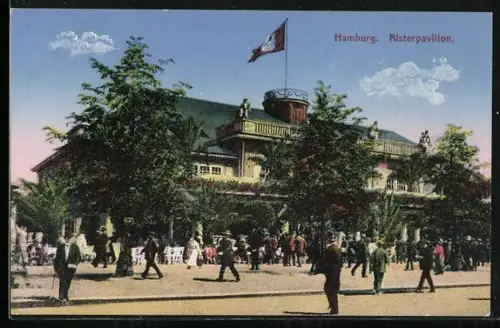 AK Hamburg-Neustadt, Alsterpavillon