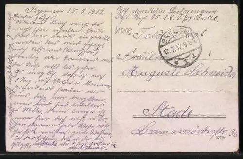 AK Bremen, Aussichtsturm, Bürgerpark