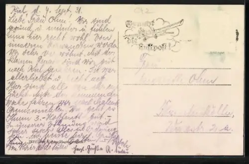 AK Kiel, Rathaus und Stadttheater