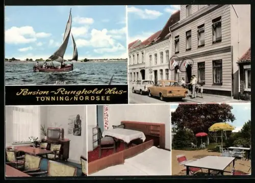 AK Tönning /Nordsee, Pension Rungholt-Hus, Bes. E. Hermann u. Frau, Neustadt 33