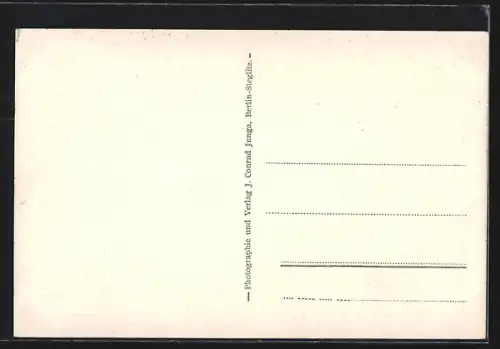 AK Berlin, Oper, Unter den Linden mit Hedwigskirche