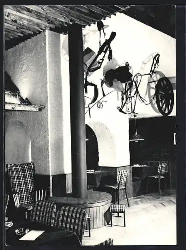 AK Bonn, Gasthaus Künstlerkeller Tabu (Tabu-Keller), Innen
