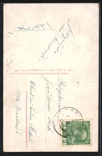 AK Sarmingstein, Ortspartie am Fluss