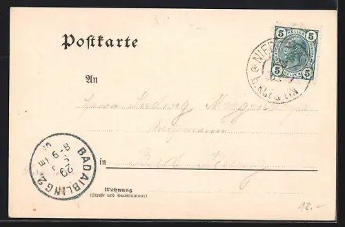 AK Wildbichl i. Tirol, Ortsansicht mit Bergpanorama