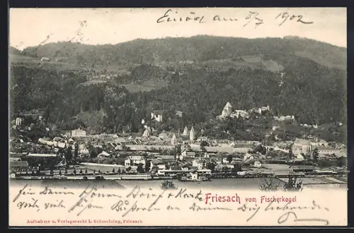 AK Friesach, Totalansicht vom Fischerkogel