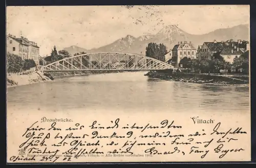 AK Villach, Die Draubrücke