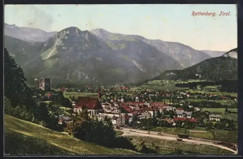 AK Rattenberg, Blick auf den Ort