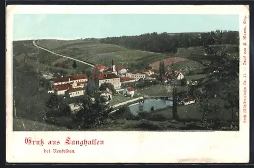AK Langhalsen bei Neufelden, Ortspartie