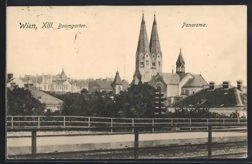 AK Wien, Baumgarten, Panorama