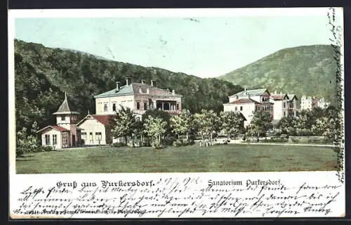 AK Purkersdorf, Sanatorium Purkersdorf