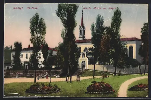 AK Schlägl, Kirche Maria-Anger