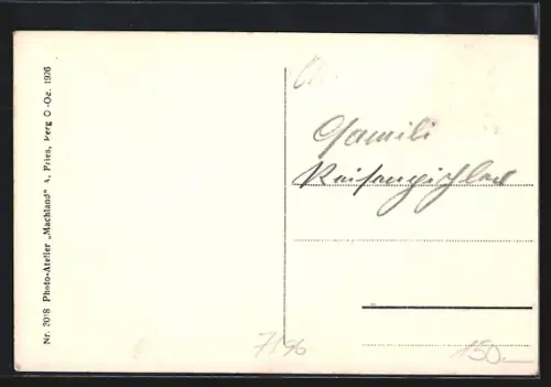 AK Windhaag, Ortsansicht mit Kirche