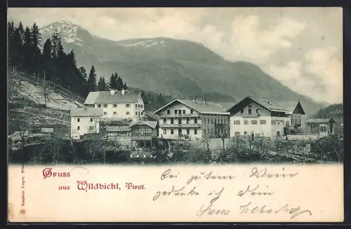 AK Wildbichl /Tirol, Ortspartie