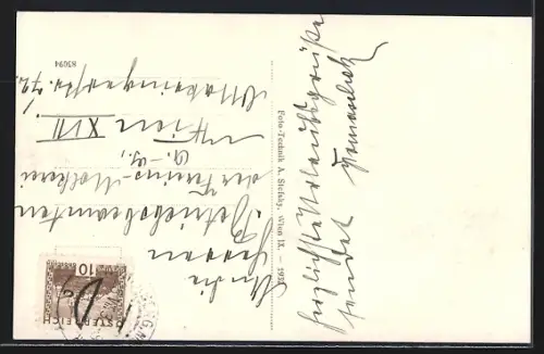 AK Hohenberg /N. Ö., Teilansicht mit Kirche