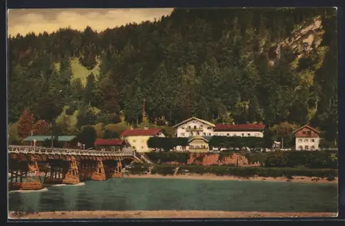 AK Erl /Tirol, Gasthaus Zollhaus am Inn Gg. Mayrhofer